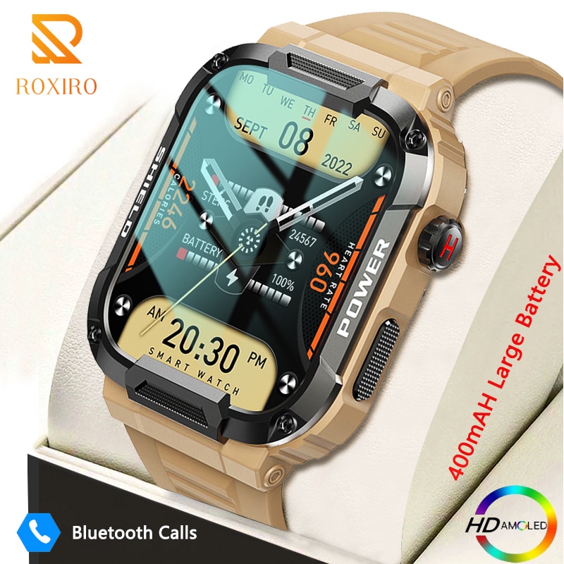 Roxiro Ʈ ġ  ȭ, 400mAh 뷮 ͸, IP68  Ǯ ġ ,  Ʈġ,  Ʈ ð